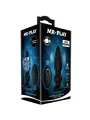 Vibratore Plug Anale Con Telecomando Nero - MR PLAY - Plug e Catene Anali | erosidea.com