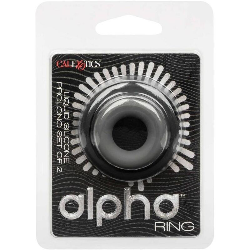 Calexotics - Alpha Set Di 2 Anelli Prolong Grigio - CALEXOTICS - Plug e Catene Anali | erosidea.com