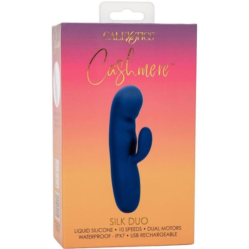 Calexotics - Cashmere Seta Duo Blu - CALEXOTICS - Vibratori Anali | erosidea.com