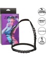Calexotics - Euphoria Imbracatura Con Fibbia Halter Nera - CALEXOTICS - Bondage | erosidea.com