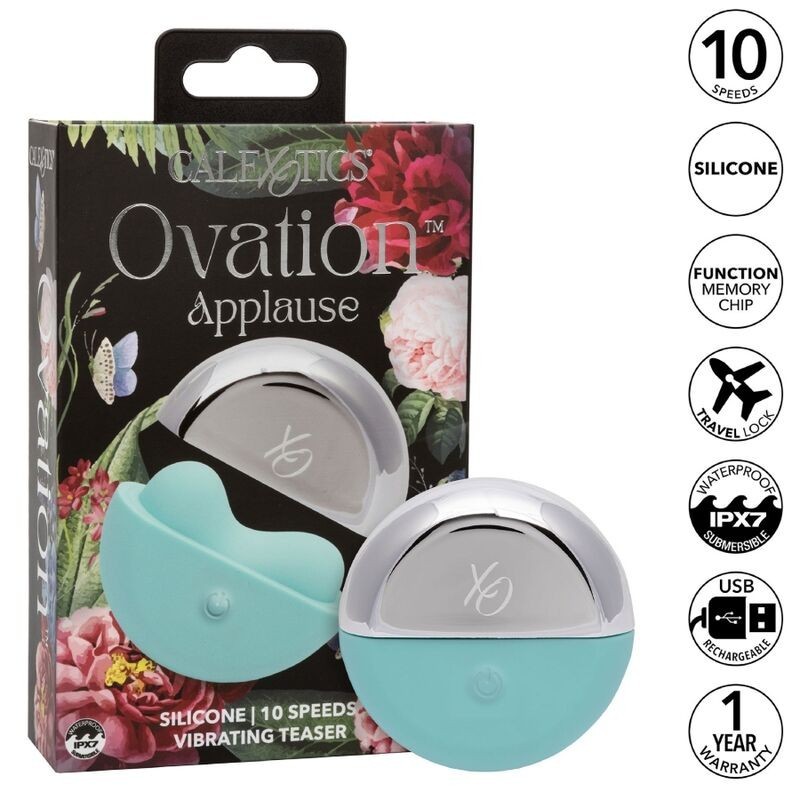 Calexotics - Ovation Stimolatore Applausi Verde Acqua - CALEXOTICS - Stimolatori | erosidea.com