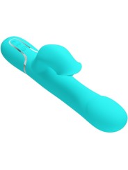 Perle Vibranti Rabbit Verde Acqua - PRETTY LOVE FLIRTATION - Vibratori Rabbit | erosidea.com