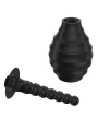 Vibratore Mr Play Potente Telecomando Plug Anale Nero - MR PLAY - Plug e Catene Anali | erosidea.com