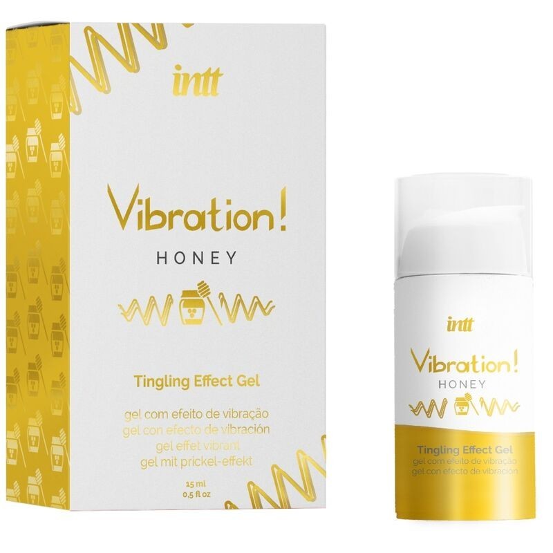 Vibratore Intt Potente Gel Liquido Al Miele Stimolante Intimo 15 Ml - INTT UNISEX AROUSAL GEL - Vibratori Liquidi | erosidea.com