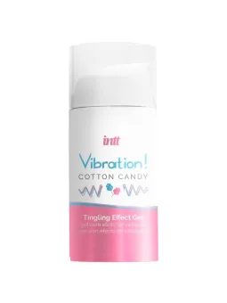 Vibratore Intt Gel Liquido Potente Stimolante Intimo Per Zucchero Di Cotone 15 Ml