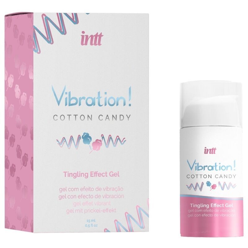 Vibratore Intt Gel Liquido Potente Stimolante Intimo Per Zucchero Di Cotone 15 Ml - INTT UNISEX AROUSAL GEL - Vibratori Liquidi | erosidea.com