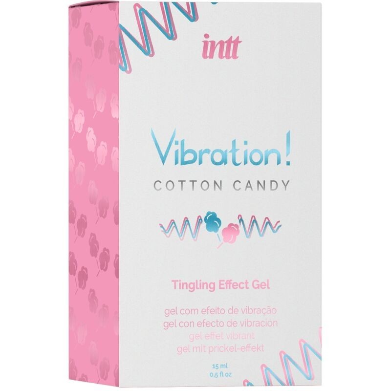 Vibratore Intt Gel Liquido Potente Stimolante Intimo Per Zucchero Di Cotone 15 Ml - INTT UNISEX AROUSAL GEL - Vibratori Liquidi | erosidea.com