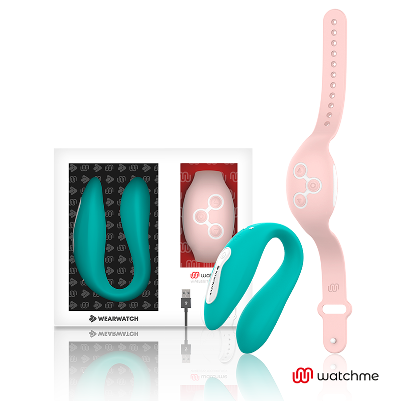 Vibratore Wearwatch Watchme Hi-Tech Acqua Di Mare / Rosa - WEARWATCH - Vibratori Clitoride | erosidea.com