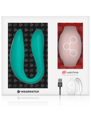 Vibratore Wearwatch Watchme Hi-Tech Acqua Di Mare / Rosa - WEARWATCH - Vibratori Clitoride | erosidea.com