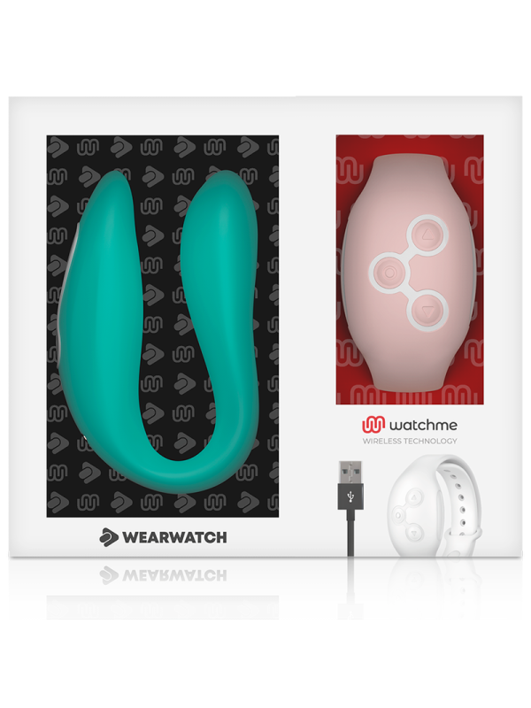 Vibratore Wearwatch Watchme Hi-Tech Acqua Di Mare / Rosa - WEARWATCH - Vibratori Clitoride | erosidea.com
