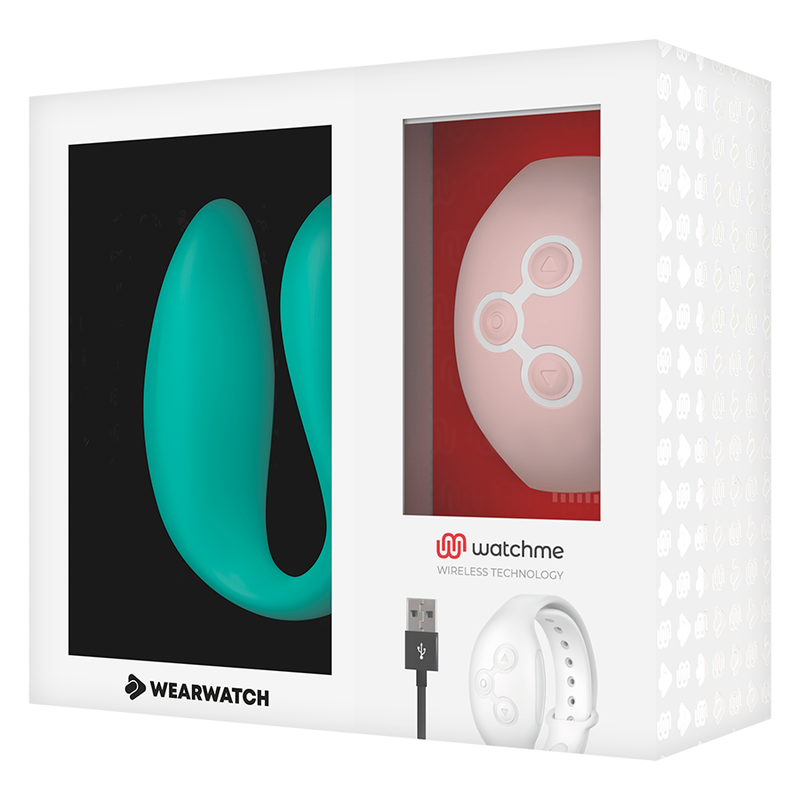 Vibratore Wearwatch Watchme Hi-Tech Acqua Di Mare / Rosa - WEARWATCH - Vibratori Clitoride | erosidea.com
