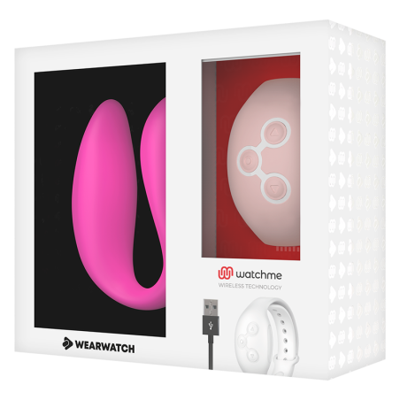 VIBRATORE WEARWATCH WATCHME DOPPIA TECNOLOGIA FUCSIA / ROSA - WEARWATCH - Vibratori per coppia | erosidea.com