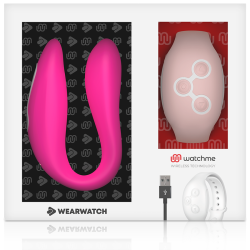 VIBRATORE WEARWATCH WATCHME DOPPIA TECNOLOGIA FUCSIA / ROSA - WEARWATCH - Vibratori per coppia | erosidea.com