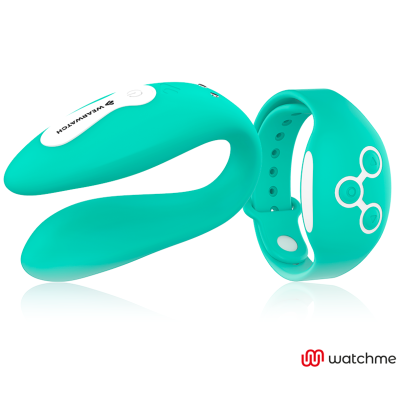VIBRATORE WEARWATCH WATCHME A DOPPIA TECNOLOGIA VERDE CHIARO - WEARWATCH - Vibratori per coppia | erosidea.com