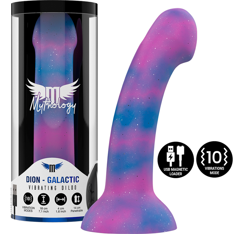 Vibratore Mythology Dion Galactic Dildo M Watchme Tecnologia Wireless Compatibile - MYTHOLOGY FANTASY DILDO - Vibratori Classici | erosidea.com