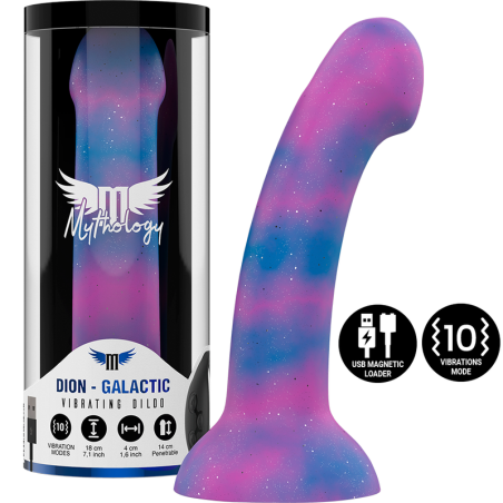 Vibratore Mythology Dion Galactic Dildo M Watchme Tecnologia Wireless Compatibile - MYTHOLOGY FANTASY DILDO - Vibratori Classici | erosidea.com