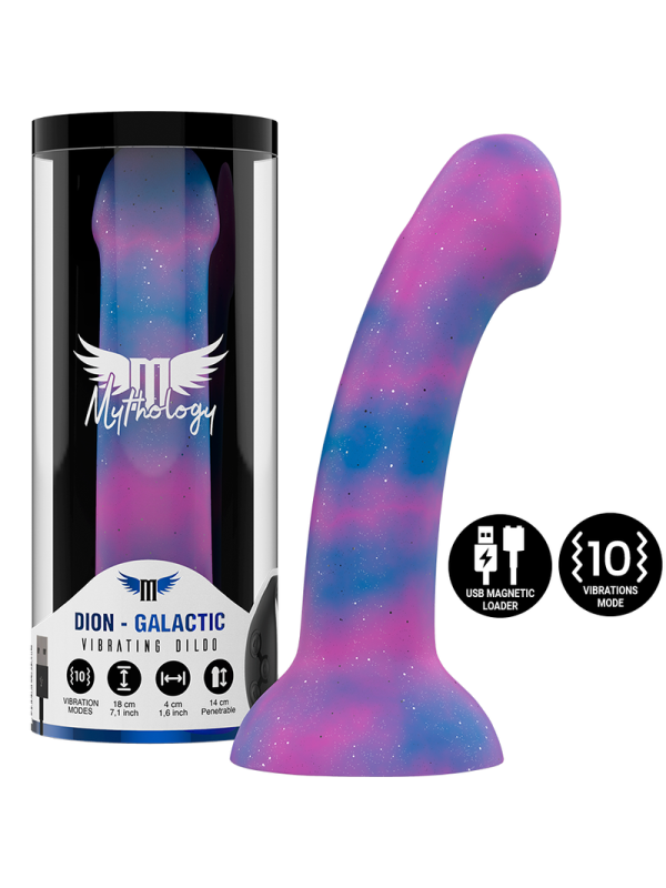 Vibratore Mythology Dion Galactic Dildo M Watchme Tecnologia Wireless Compatibile - MYTHOLOGY FANTASY DILDO - Vibratori Classici | erosidea.com