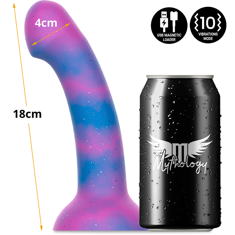 Vibratore Mythology Dion Galactic Dildo M Watchme Tecnologia Wireless Compatibile - MYTHOLOGY FANTASY DILDO - Vibratori Classici | erosidea.com