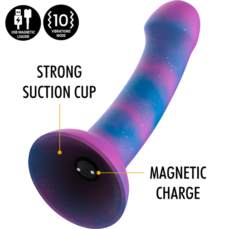 Vibratore Mythology Dion Galactic Dildo M Watchme Tecnologia Wireless Compatibile - MYTHOLOGY FANTASY DILDO - Vibratori Classici | erosidea.com