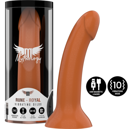 Vibratore Mythology Rune Royal Dildo M Watchme Tecnologia Wireless Compatibile - MYTHOLOGY FANTASY DILDO - Vibratori Classici | erosidea.com