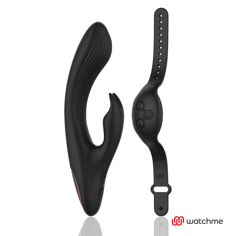 Anne's Desire - Rabbit Tecnologia Di Controllo Remoto Un Watchme Nero - ANNE'S DESIRE - Vibratori Clitoride | erosidea.com