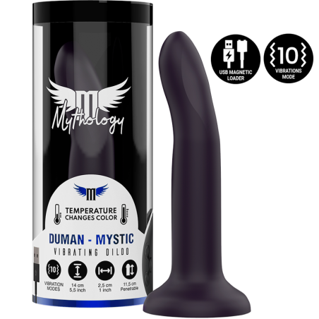 Vibratore Mythology Duman Mystic Dildo S Watchme Compatibile Con Tecnologia Wireless - MYTHOLOGY FANTASY DILDO - Vibratori Classici | erosidea.com
