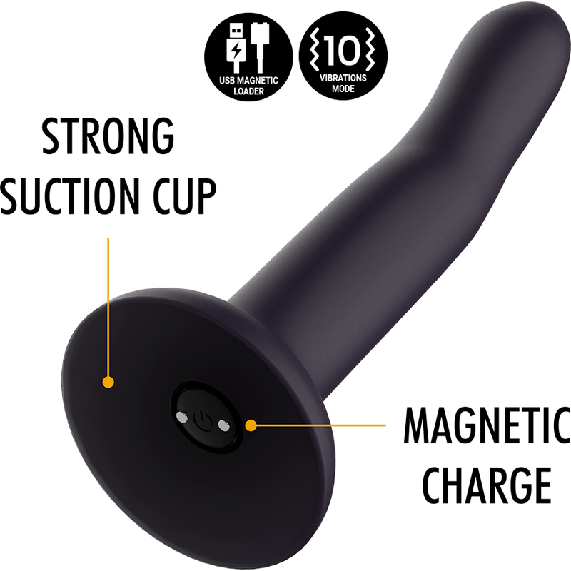 Vibratore Mythology Duman Mystic Dildo S Watchme Compatibile Con Tecnologia Wireless - MYTHOLOGY FANTASY DILDO - Vibratori Classici | erosidea.com