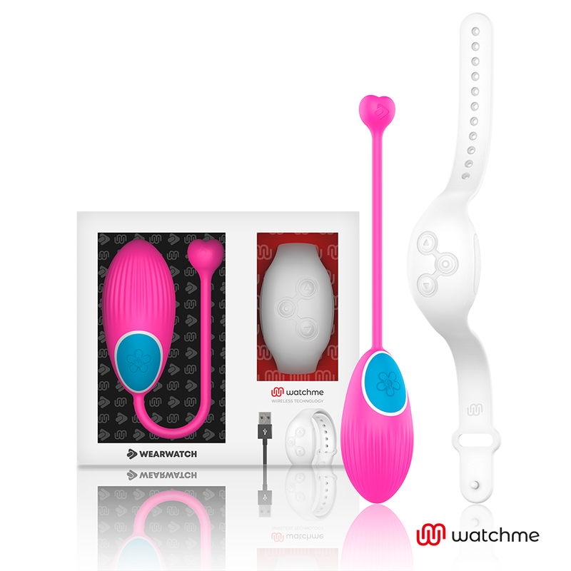Wearwatch - Tecnologia Watchme Telecomando Ovetto Fucsia / Niveo - WEARWATCH - Ovetti Palline Sfere | erosidea.com