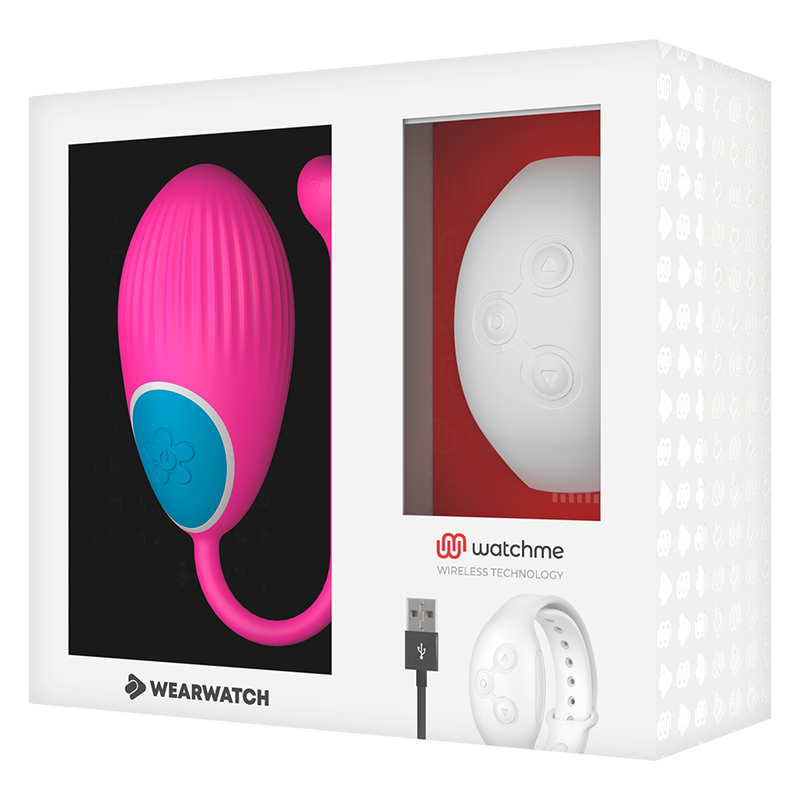 Wearwatch - Tecnologia Watchme Telecomando Ovetto Fucsia / Niveo - WEARWATCH - Ovetti Palline Sfere | erosidea.com