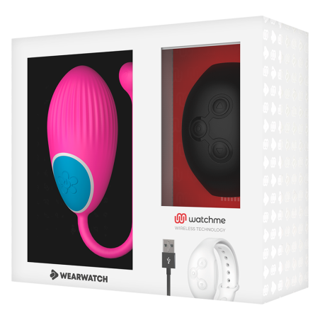 WEARWATCH - TECNOLOGIA WATCHME TELECOMANDO OVETTO FUCSIA / JET - WEARWATCH - Ovetti Palline Sfere | erosidea.com