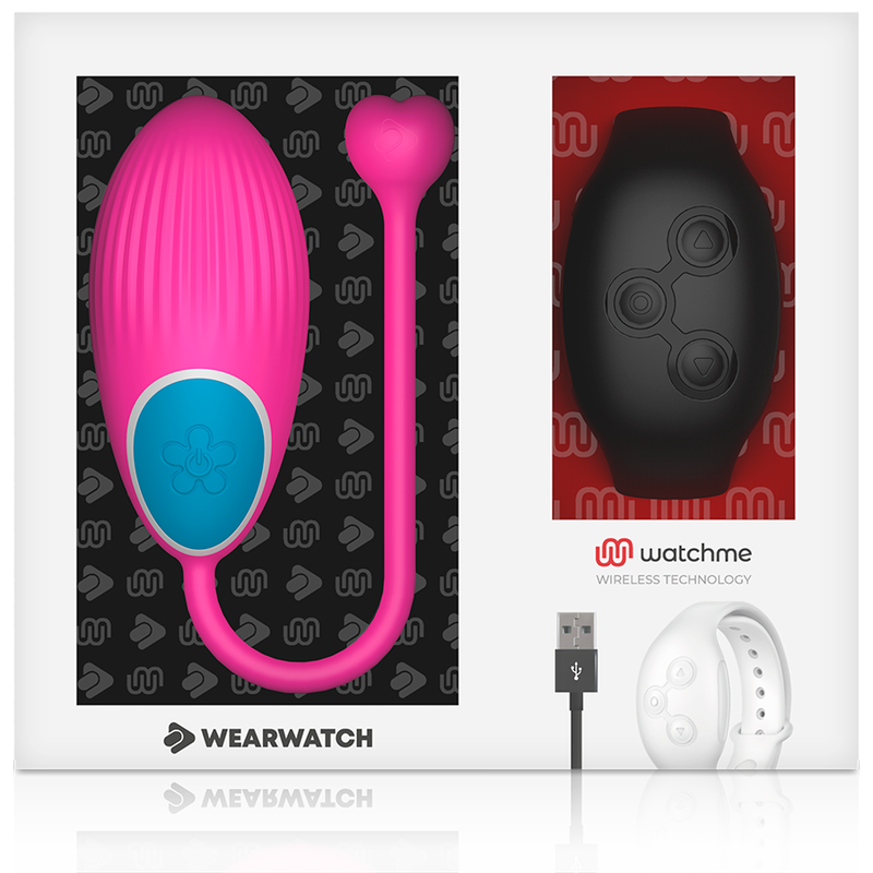 Wearwatch - Tecnologia Watchme Telecomando Ovetto Fucsia / Jet - WEARWATCH - Ovetti Palline Sfere | erosidea.com