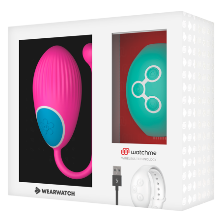 WEARWATCH - TECNOLOGIA WATCHME TELECOMANDO OVETTO FUCSIA / ACQUA DI MARE - WEARWATCH - Ovetti Palline Sfere | erosidea.com