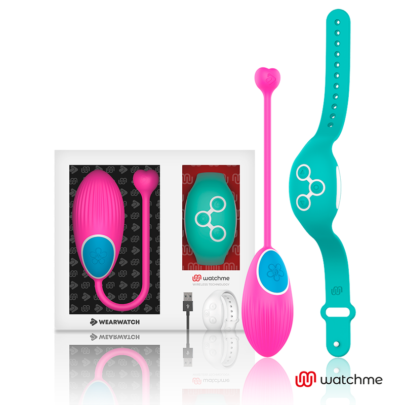Wearwatch - Tecnologia Watchme Telecomando Ovetto Fucsia / Acqua Di Mare - WEARWATCH - Ovetti Palline Sfere | erosidea.com