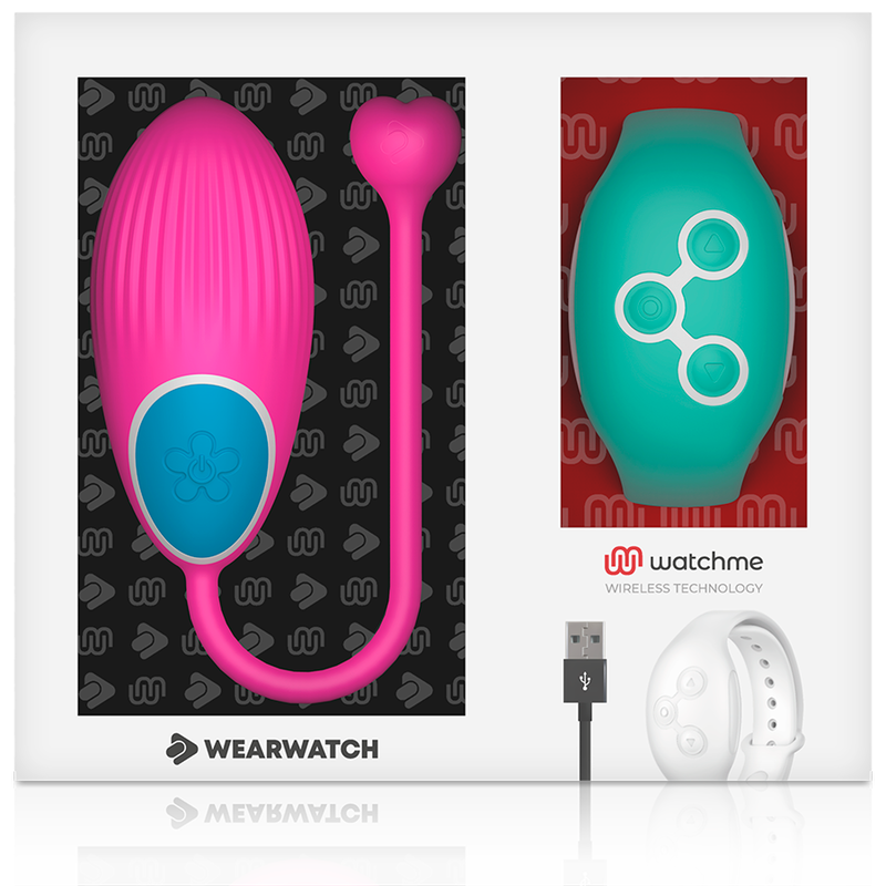Wearwatch - Tecnologia Watchme Telecomando Ovetto Fucsia / Acqua Di Mare - WEARWATCH - Ovetti Palline Sfere | erosidea.com