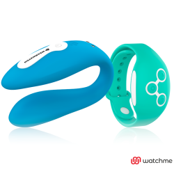 VIBRATORE WEARWATCH WATCHME A DOPPIA TECNOLOGIA INDIGO/ACQUA DI MARE - WEARWATCH - Vibratori per coppia | erosidea.com