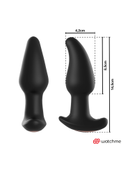 Vibratore Anbiguo Watchme Remote Control Plug Anale Con Rotazione Di Perle Di Amadeus - ANBIGUO - Plug e Catene Anali | erosidea.com