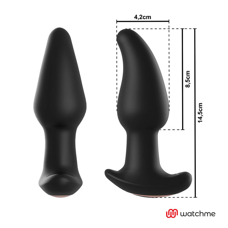 Vibratore Anbiguo Watchme Remote Control Plug Anale Con Rotazione Di Perle Di Amadeus - ANBIGUO - Plug e Catene Anali | erosidea.com