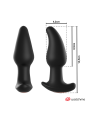 Vibratore Anbiguo Watchme Remote Control Plug Anale Con Rotazione Di Perle Di Amadeus - ANBIGUO - Plug e Catene Anali | erosidea.com