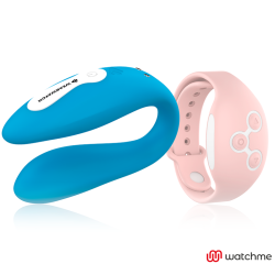 VIBRATORE WEARWATCH WATCHME A DOPPIA TECNOLOGIA INDIGO / ROSA - WEARWATCH - Vibratori per coppia | erosidea.com