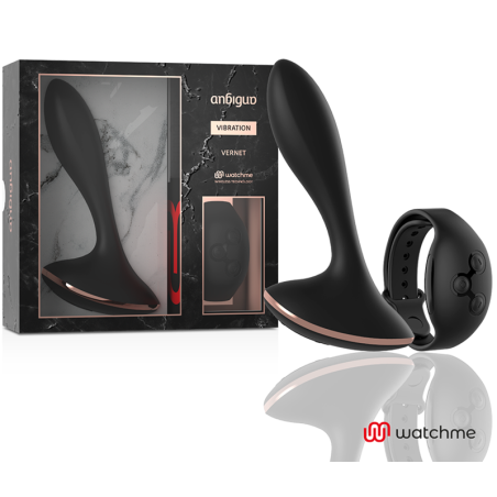 Vibratore Anbiguo Watchme Telecomando Plug Anale Vernet - ANBIGUO - Plug e Catene Anali | erosidea.com
