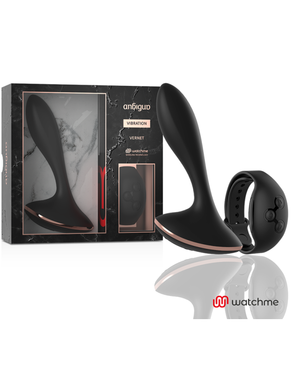 Vibratore Anbiguo Watchme Telecomando Plug Anale Vernet - ANBIGUO - Plug e Catene Anali | erosidea.com
