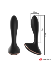 Vibratore Anbiguo Watchme Telecomando Plug Anale Vernet - ANBIGUO - Plug e Catene Anali | erosidea.com
