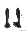 Vibratore Anbiguo Watchme Telecomando Plug Anale Vernet - ANBIGUO - Plug e Catene Anali | erosidea.com