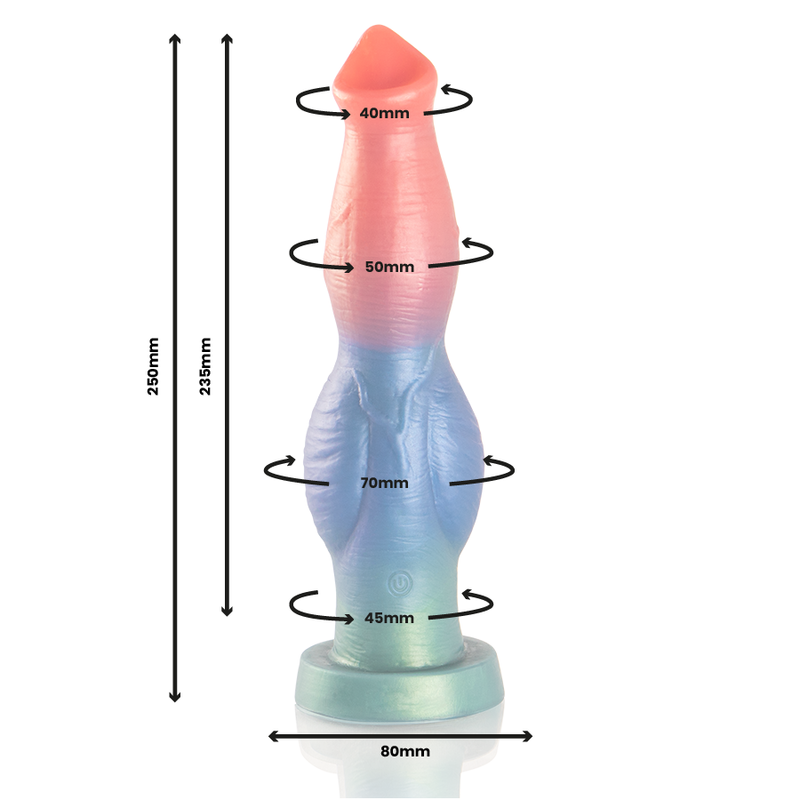 Epic - Arion Dildo Sinfonia Del Piacere Telecomando Ricaricabile - EPIC - Dildo Speciali | erosidea.com