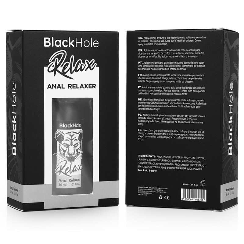 Black Hole - Rilassante Anale Spray Explorer 30 Ml - BLACK HOLE - Anali | erosidea.com