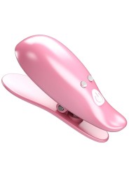 Pinze Per Capezzetti Vibranti Foglia Rosa - PRETTY LOVE FLIRTATION - Pinzette Capezzoli | erosidea.com