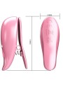 Pinze Per Capezzetti Vibranti Foglia Rosa - PRETTY LOVE FLIRTATION - Pinzette Capezzoli | erosidea.com