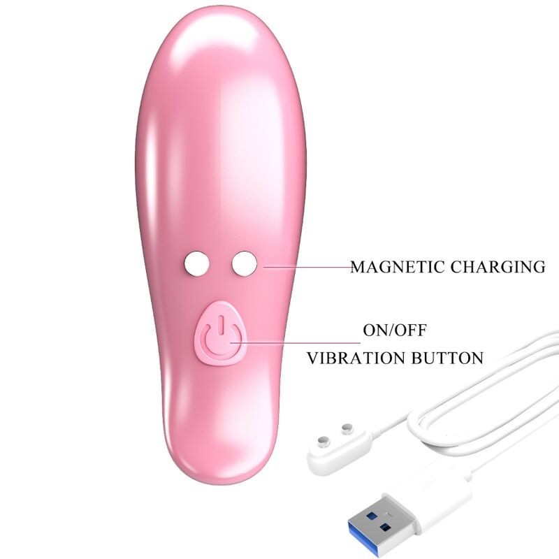Pinze Per Capezzetti Vibranti Foglia Rosa - PRETTY LOVE FLIRTATION - Pinzette Capezzoli | erosidea.com