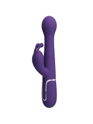 Vibratore Dejon Rabbit 3 In 1 Multifunzione Viola - PRETTY LOVE FLIRTATION - Vibratori Rabbit | erosidea.com