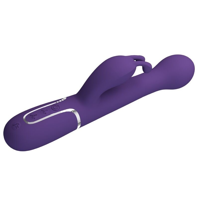 Vibratore Dejon Rabbit 3 In 1 Multifunzione Viola - PRETTY LOVE FLIRTATION - Vibratori Rabbit | erosidea.com